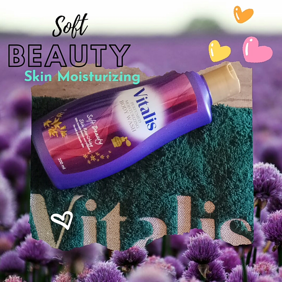 Vitalis Perfumed Moisturizing Body Wash - Soft Beauty with Extract Avocado and Vitamin E