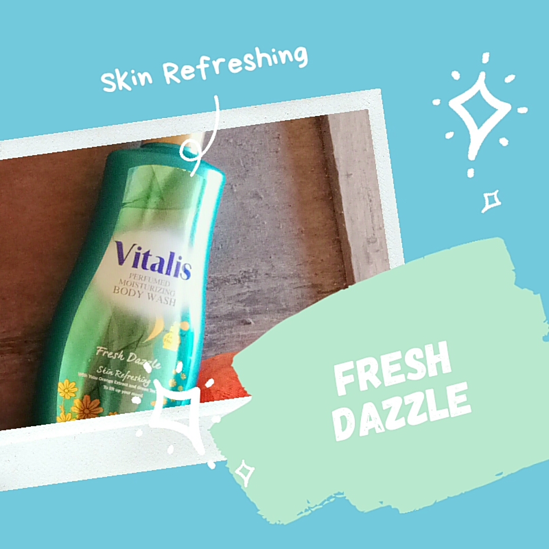 Vitalis Perfumed Moisturizing Body Wash - Fresh Dazzle with extract Yuzu Orange and Green Tea